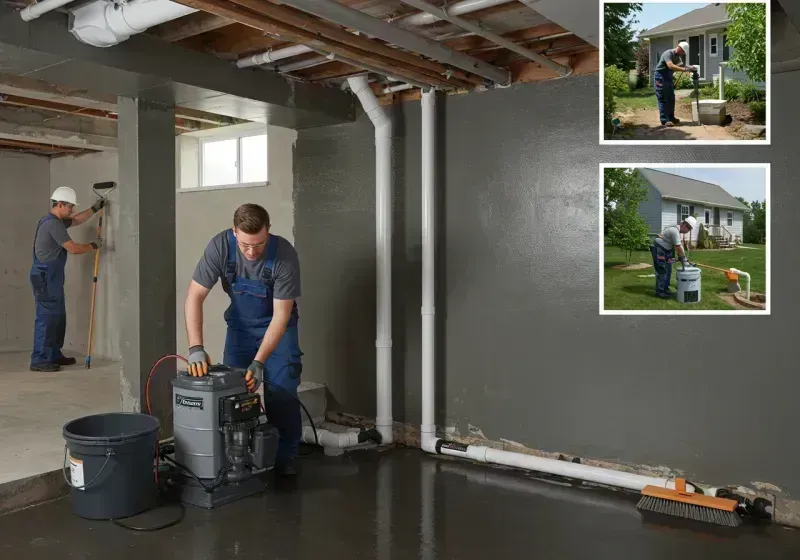 Basement Waterproofing and Flood Prevention process in Broad Creek, NC